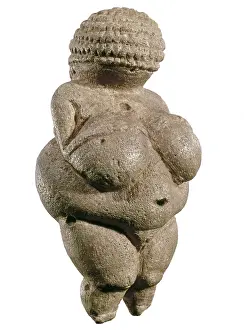 Prehistoric Prints: Venus of Willendorf. 23rd mil. BC