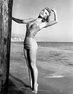 Bathing Suit Prints: Vera-Ellen, ca. 1940s