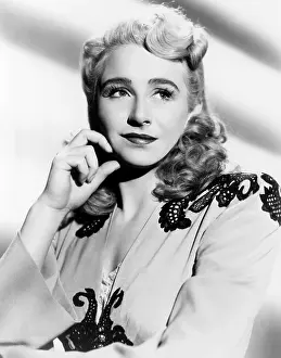 1940s Hairstyles Prints: Vera Ralston, (aka Vera Hruba Ralston), ca. late 1940s