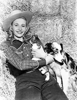 Cowgirl Prints: Vera Ralston, (aka Vera Hruba Ralston), ca. late 1940s
