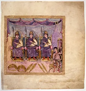 Winner Prints: Vergilius Romanus - The winners of the race in memory of Anchises