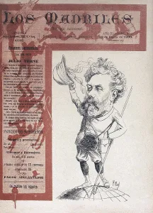 Caricatura Prints: VERNE, Jules (1828-1905)