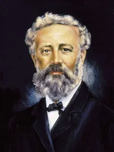 Verne Prints: VERNE, Jules (1828-1905). Painting. AISA/Everett Collection**US SALES ONLY**