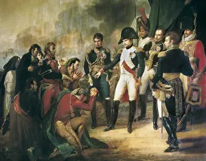 Military Dress Prints: VERNET, Carle (1758-1836). Napoleon before Madrid
