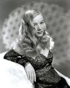 Lace Dress Prints: Veronica Lake, early 1940s