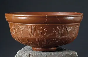 Imperial Rome Prints: Vessel found in the astur-Roman city of Lancia (1st-4th centuries)