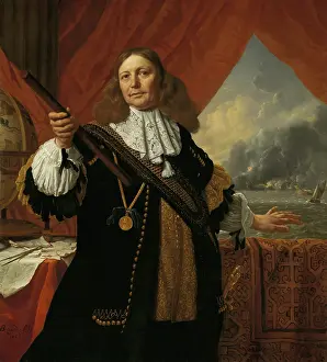 Golden Age Prints: Vice-Admiral Johan de Liefde, by Bartholomeus van der Helst