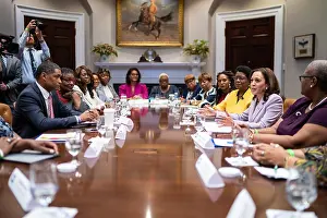 Photographers Prints: Vice President Kamala Harris meets with Black women leaders on Voting Rights