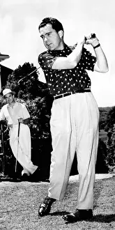 Swing Prints: Vice President Richard Nixon golfing