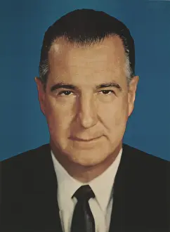 Vice Presidents Prints: Vice President Spiro Agnew, in 1968 Republican Presidential campaign portrait