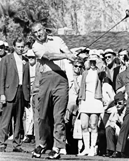 Swing Prints: Vice President Spiro Agnew golfing at Palms Springs