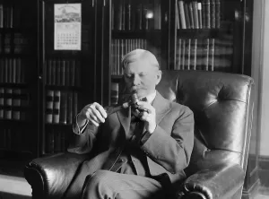 Office Prints: Vice President Thomas Marshall holding the gavel of President of the Senate