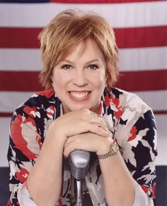 Microphone Prints: Vicki Lawrence, at the 25th anniversary of THE CAROL BURNETT SHOW