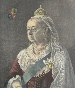 Victoria (1819-1901). Portrait from "Le Petit Journal" (February 3rd1901). Engraving. Coleccin Gasca/AISA/Everett Collection (157102)**US SALES ONLY**