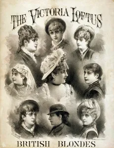 Victoria Prints: The Victoria Loftus British Blondes Troupe introduced burlesque to the U