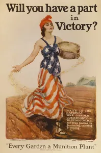 Bunting Prints: WILL YOU HAVE A PART IN VICTORY/ EVERY GARDEN IS A MUNITIONS PLANT