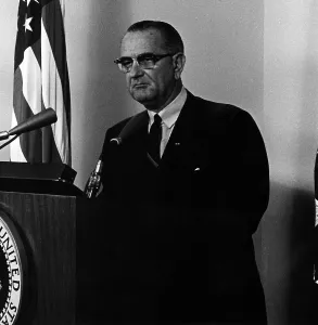 Document Prints: Vietnam War. President Lyndon B