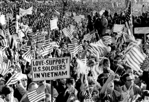 Supporters Prints: Vietnam War Supporters ('Anti-Demonstration Demonstration')