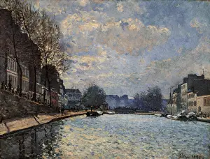 Disquiet Prints: View of the Canal Saint Martin