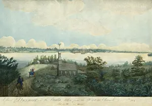 Ships Prints: A VIEW OF DETROIT AND THE STRAITS