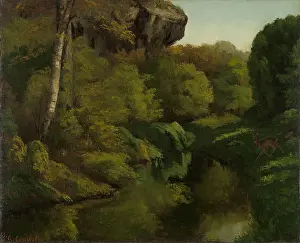 Sunshine Prints: View in the Forest of Fontainebleau