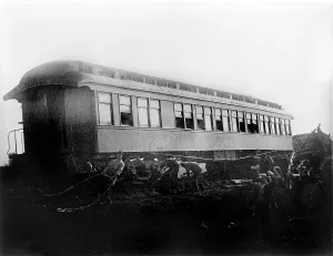 Accident Prints: View of the great railroad wreck