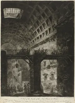 Punishment Prints: A View of the Inside of the New Prison at Rome