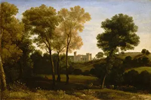 Castle Prints: VIEW OF LA CRESCENZA, by Claude Lorrain