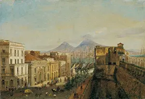 Peacefulness Prints: View of Largo di Castello (Largo di Castello)