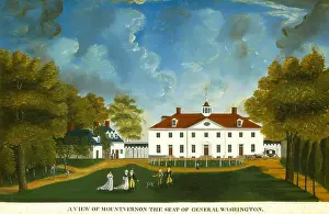 Lcgr1605 Prints: A View of Mount Vernon, by Anonymous painter