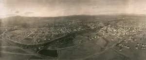 Nevada Prints: View of Reno, Nevada, photograph by Geo. R. Lawrence Co. 1908