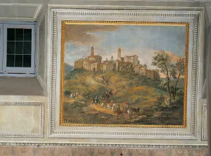 Picture Frame Prints: View of Tossignano, by Mons Leandro Christian Reder