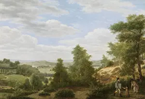 Artist Prints: View of the Valley of Montmorency near Saint-Leu-la-Foret