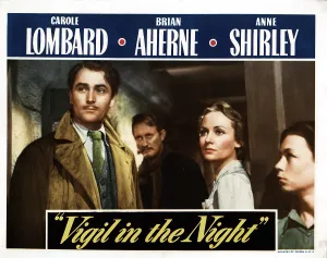 Prints of VIGIL IN THE NIGHT, from left, Brian Ahearne, Carole Lombard, 1940 November Prints: VIGIL IN THE NIGHT, from left, Brian Ahearne, Carole Lombard, 1940