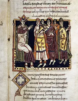 Attire Prints: Vigilian or Albelda Codex. 10th c