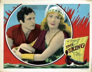 Pauline Prints: THE VIKING, from left, LeRoy Mason, Pauline Starke, 1928