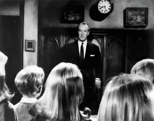 Sanders Prints: VILLAGE OF THE DAMNED, George Sanders, 1960
