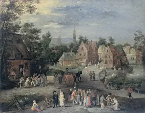 Street Prints: A Village in Flanders, by Pieter Gijsels