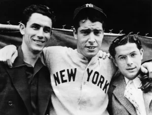 Arms Around Shoulders Prints: Vince DiMaggio, Joe DiMaggio and Dominic DiMaggio