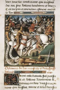 Miniatures Prints: VINCENT of BEAUVAIS (1190-1264)