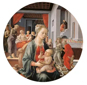 Circle Prints: Virgin with the Child and Scenes from the Life of St Anne