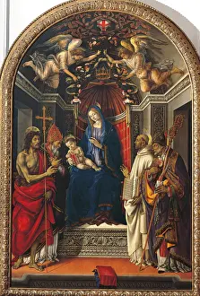 Fictional Being Prints: The Virgin and Child with St John the Baptist