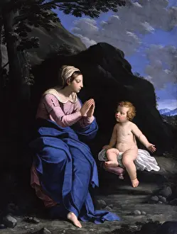 Holy Family Prints: Virgin of the Ghiara (Madonna della Ghiara)