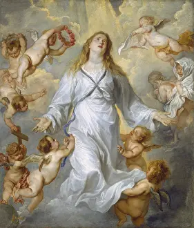 Mother Of God Prints: The Virgin as Intercessor, by Anthony van Dyck