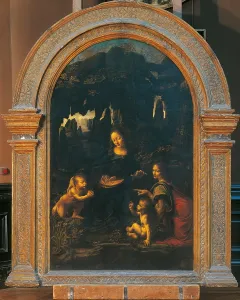 John The Baptist Prints: The Virgin of the Rocks (The Virgin and Child)