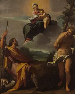 Arrow Prints: The Virgin and Saints Rocco and Sebastiano