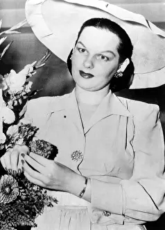 Girlfriend Prints: Virginia Hill, girlfriend of gangster Bugsy Siegel