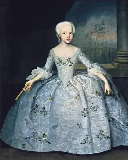 Attire Prints: VISHNIAKOV, Ivan (1699-1761). Sarah Eleanor Fermor