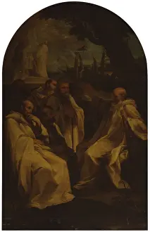 Bottom Prints: Vision of St. Romoaldo, by Pierre Subleyras