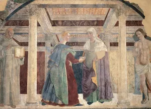 Ceiling Prints: Visitation, by Lorentino dArezzo